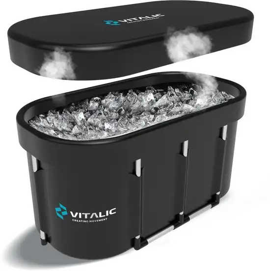 XL Opvouwbaar Ijsbad voor Volwassenen en kinderen (115cm) - Inklapbaar Zitbad - Ice Bath bucket Dompelbad - ZitBadXL.nl