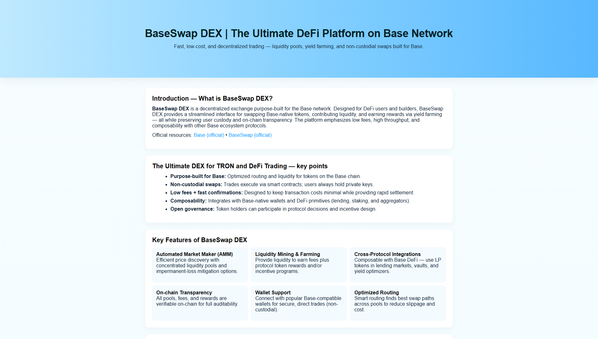 Stored capture of baseswap-dexx.pages.dev