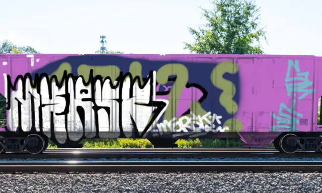 Graffiti artwork by Merskabah