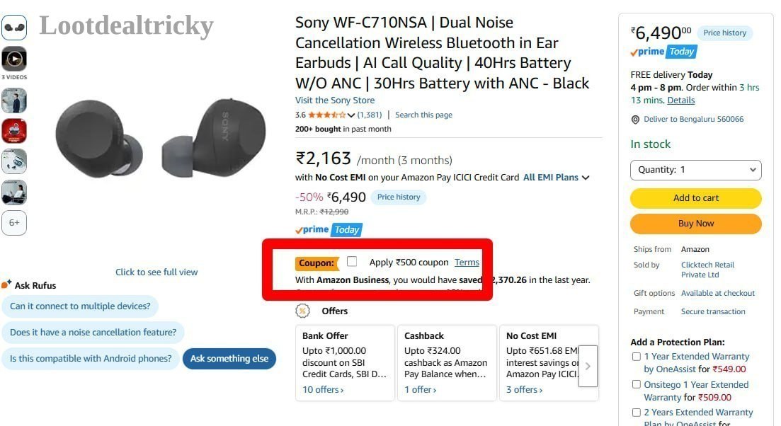 Apply 500 Off – Just ₹500 | Loot Deal