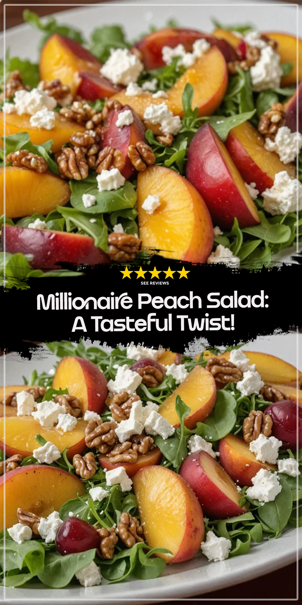 Millionaire Peach Salad: A Tasteful Twist!