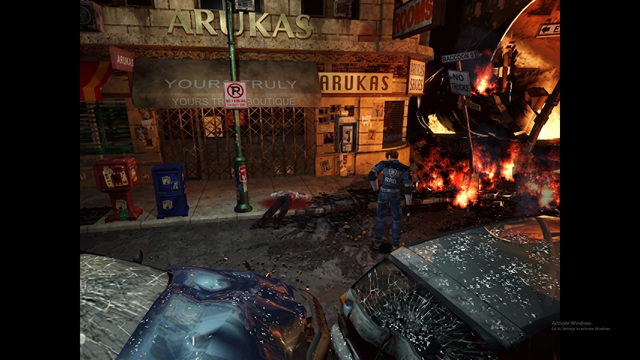 Screenshot RE2 mine