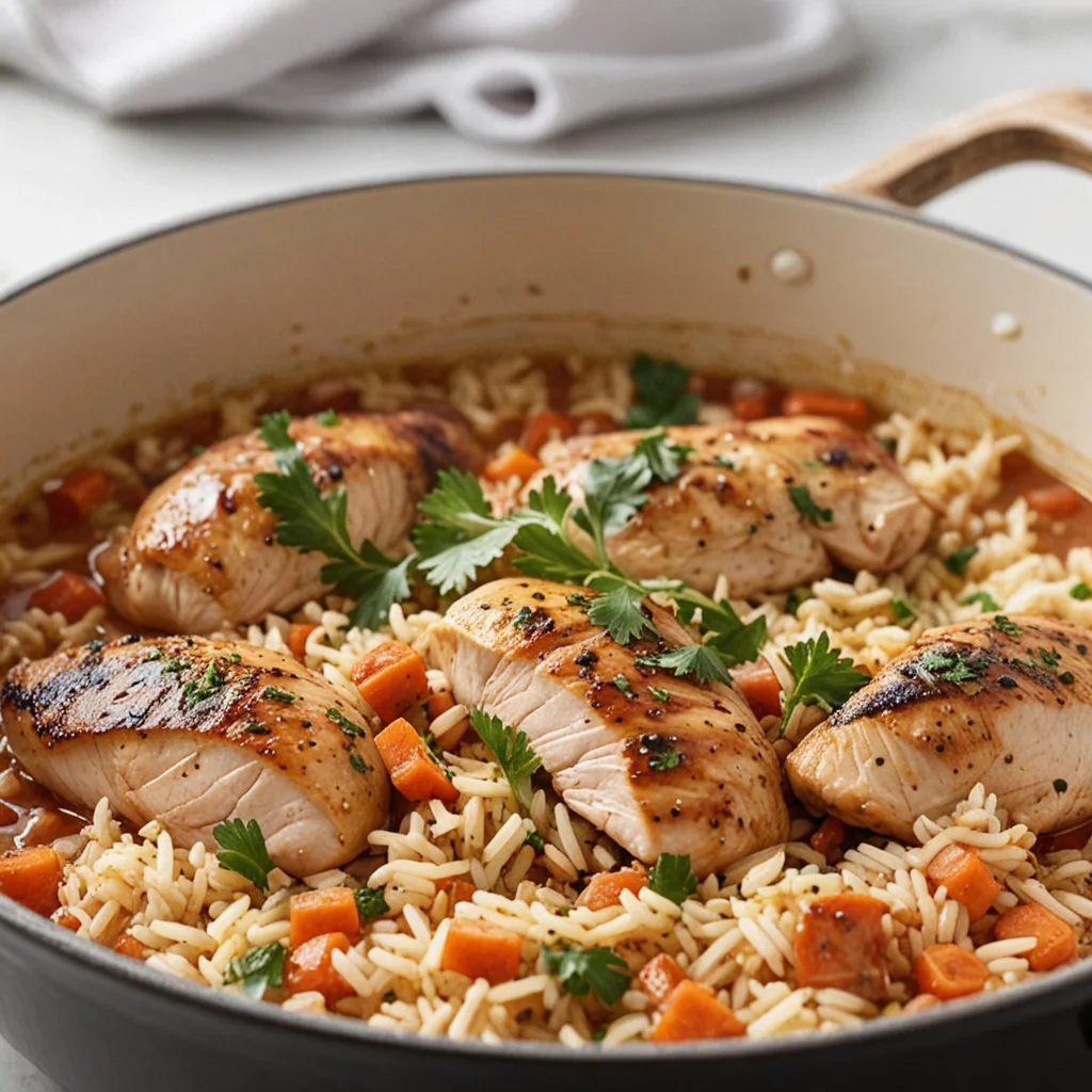 One-Pot Chicken and Rice