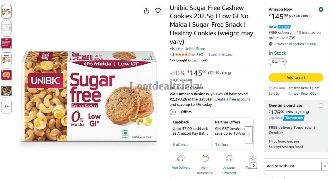 Unibic Sugar Free | Loot Ka Maal