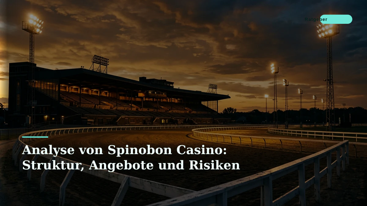 Analyse von Spinobon Casino: Struktur, Angebote und Risiken