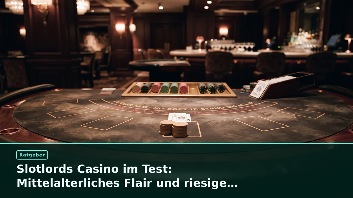Slotlords Casino im Test: Mittelalterliches Flair und riesige Spielauswahl