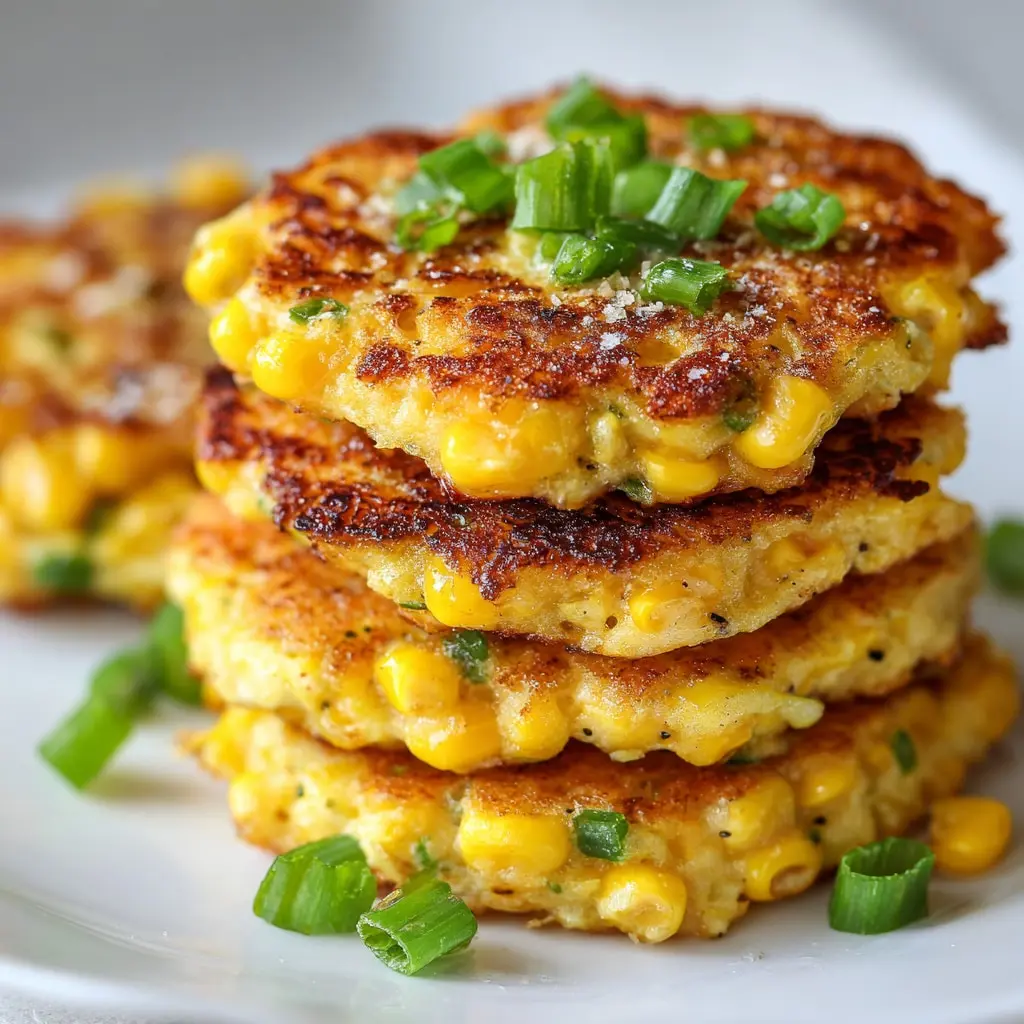 Sweet Corn Fritters Snack