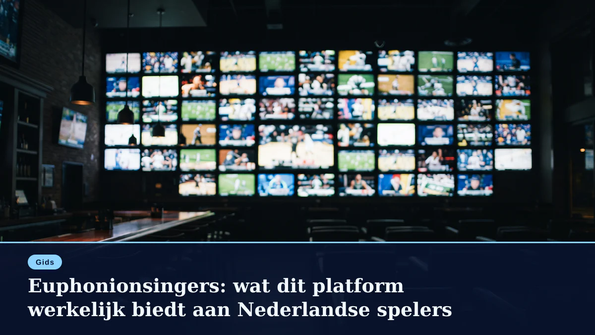 Euphonionsingers: wat dit platform werkelijk biedt aan Nederlandse spelers