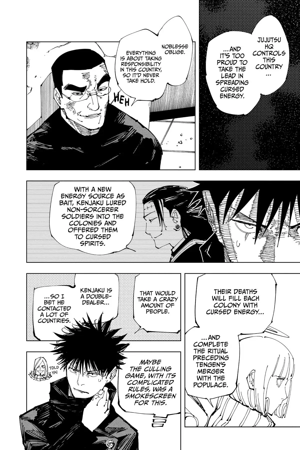Read Jujutsu Kaisen Chapter 210 English - Page 4