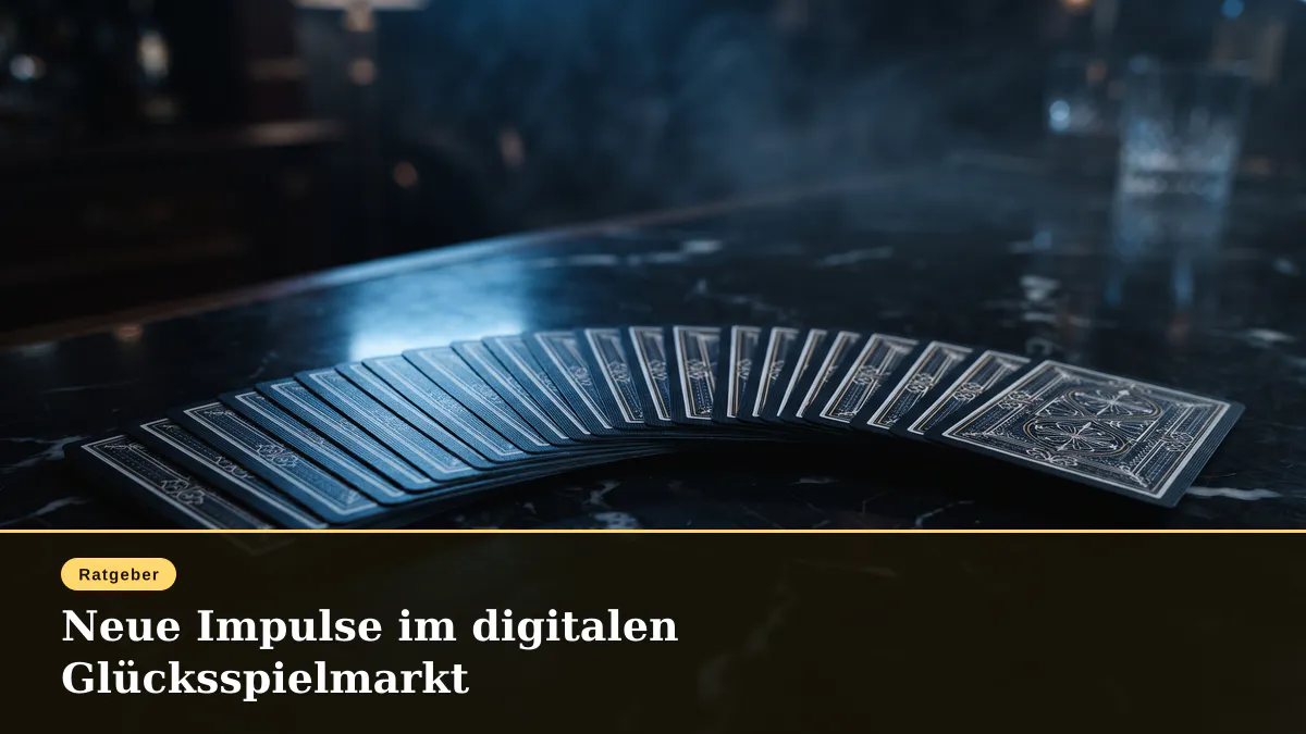 Neue Impulse im digitalen Glücksspielmarkt