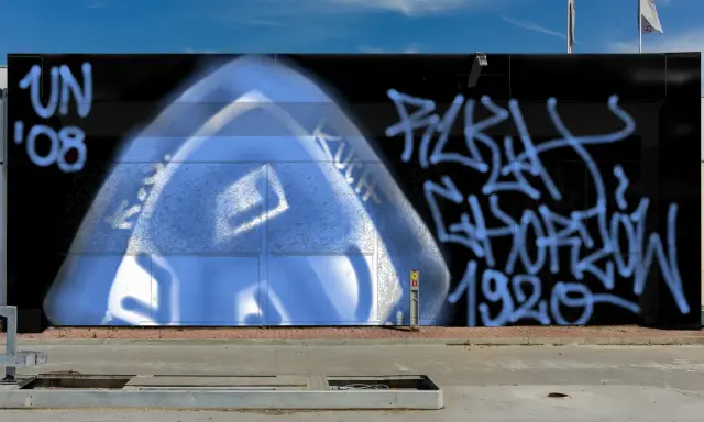 Graffiti artwork by malarz