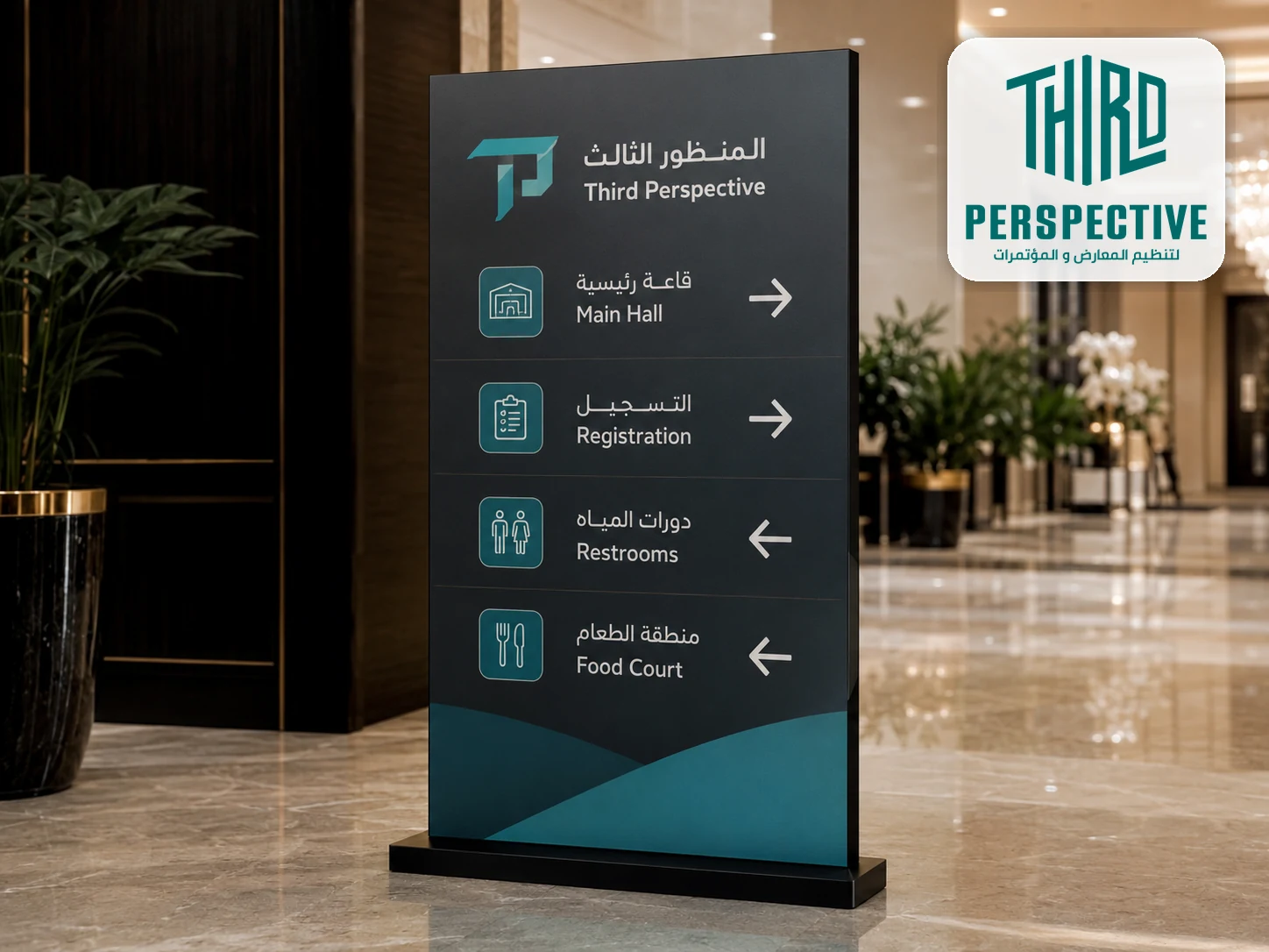 لافتات اتجاهية مبتكرة