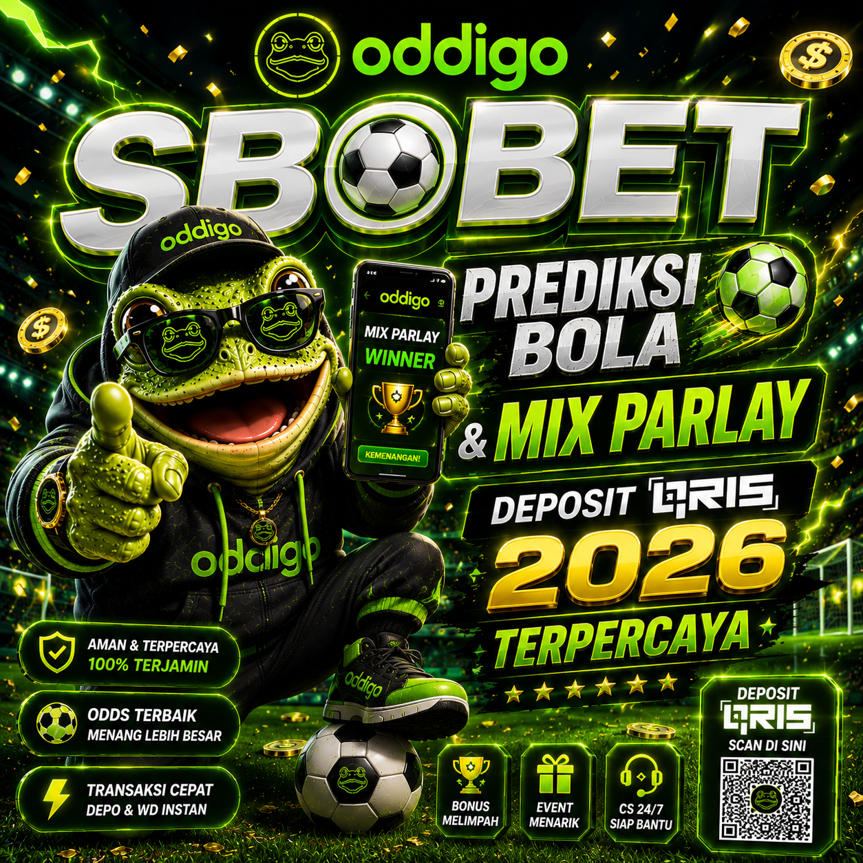 sbobet deposit qris