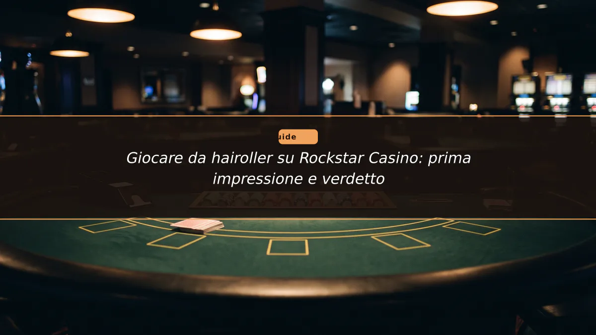 Giocare da hairoller su Rockstar Casino: prima impressione e verdetto
