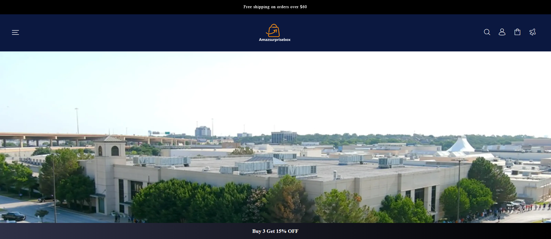 Screenshot of amazsurprisebox.com