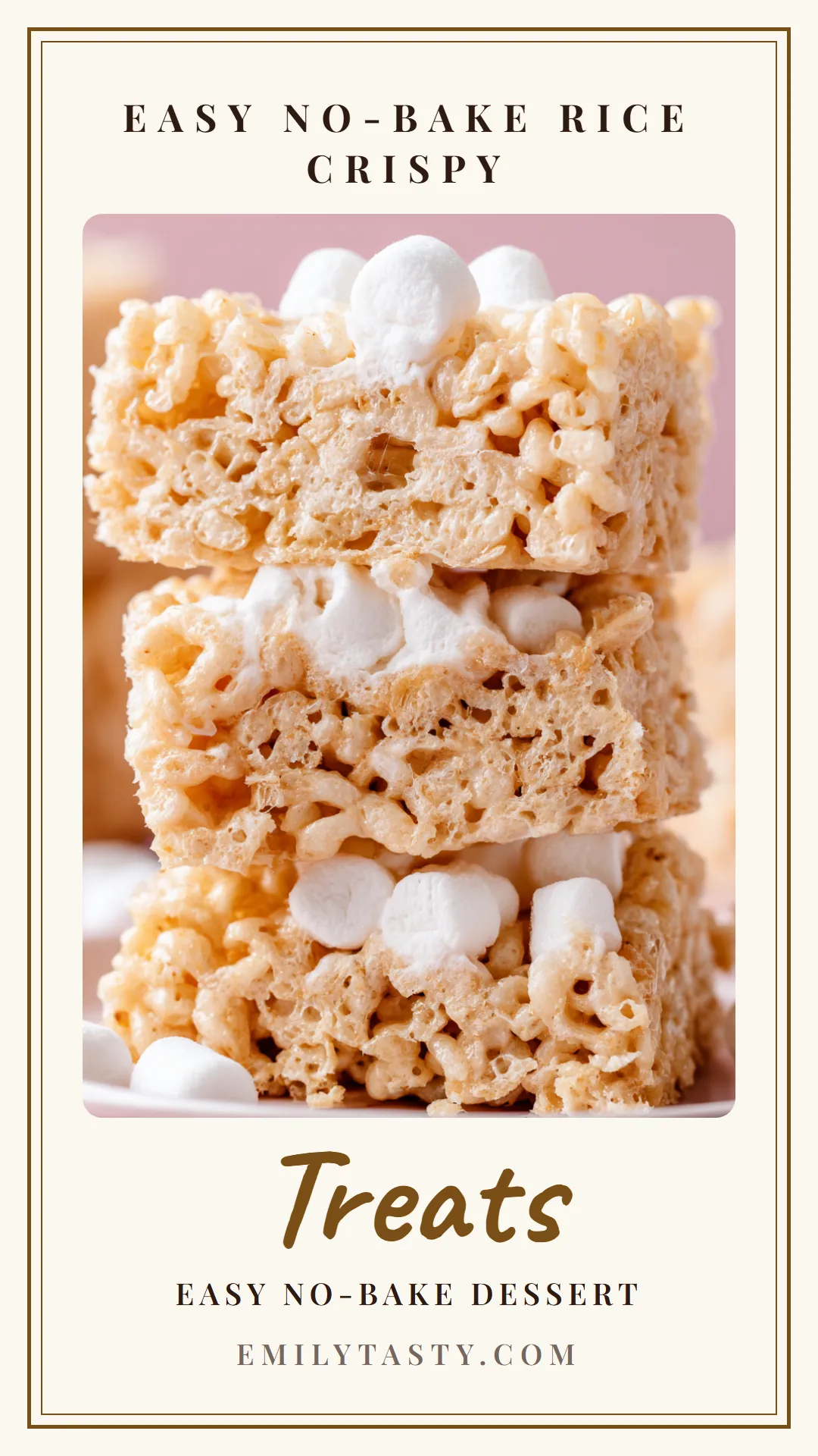 Discover how to make easy homemade rice crispy treats that are both chewy and delicious! With just 4 simple ingredients, these classic treats are perfect for satisfying your sweet tooth. Ideal for holiday baking, lunchbox snacks, or a quick dessert, these rice crispy treats are sure to please everyone. Perfect for sharing with friends or family. Click for the full recipe.