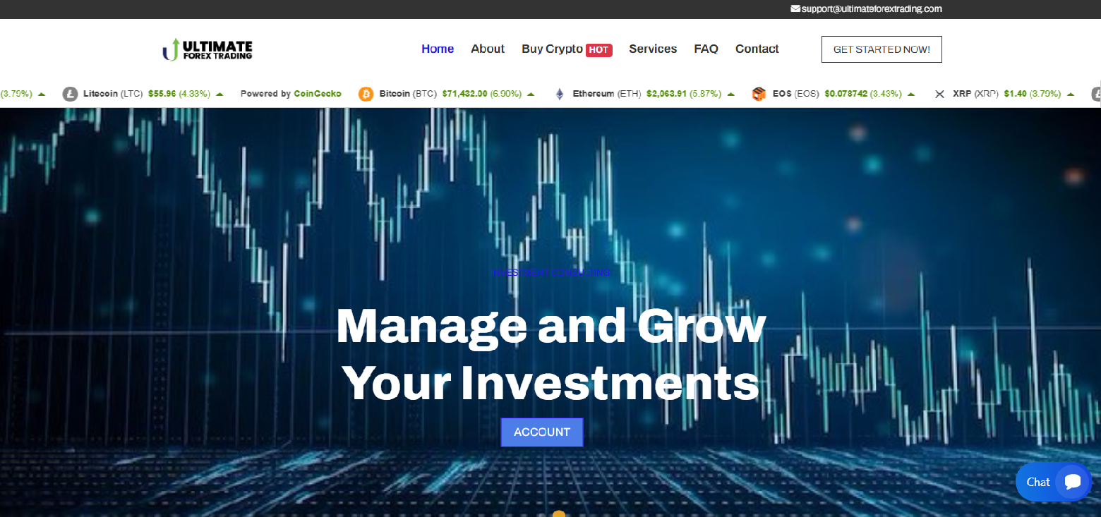 Screenshot of mail.ultimateforextrading.com