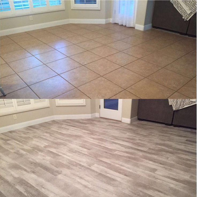Flooring transformation example 2