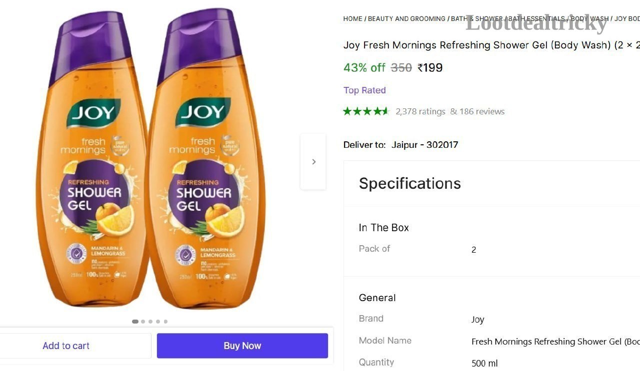   joy Fresh Mornings Offer Image