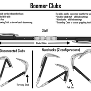 Boomer Clubs Hero Weapon Design