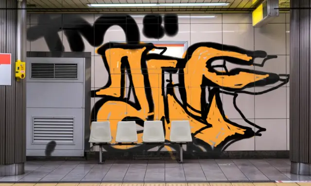 Graffiti artwork by ACE