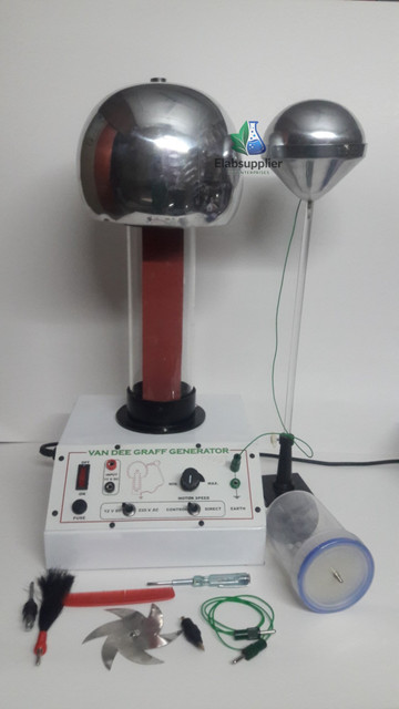 Van de Graaff generator 250kV stainless dome electrostatics school college lab India