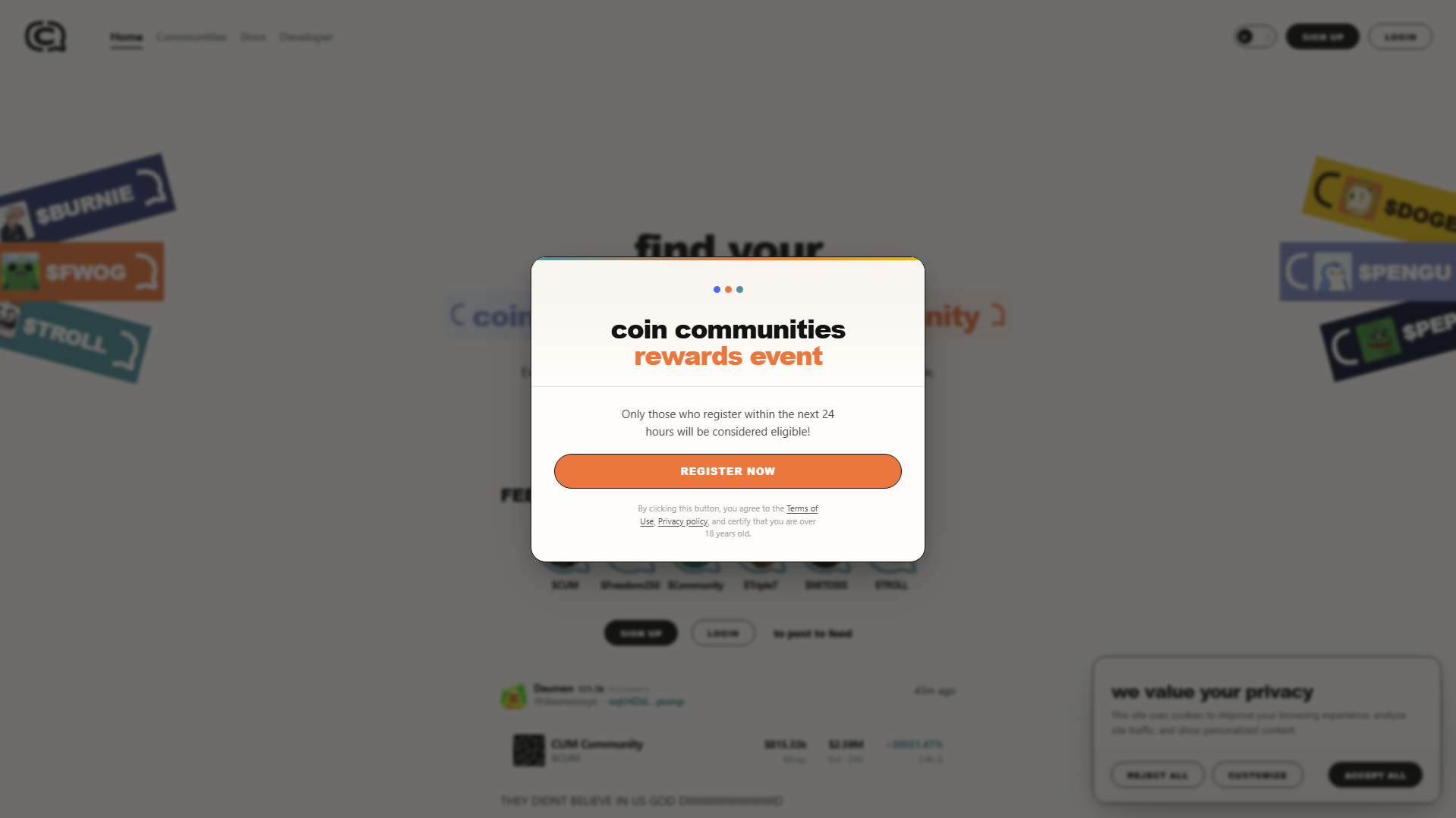 Forensic screenshot of [REDACTED] showing the phishing page layout
