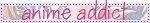 anime addict pink