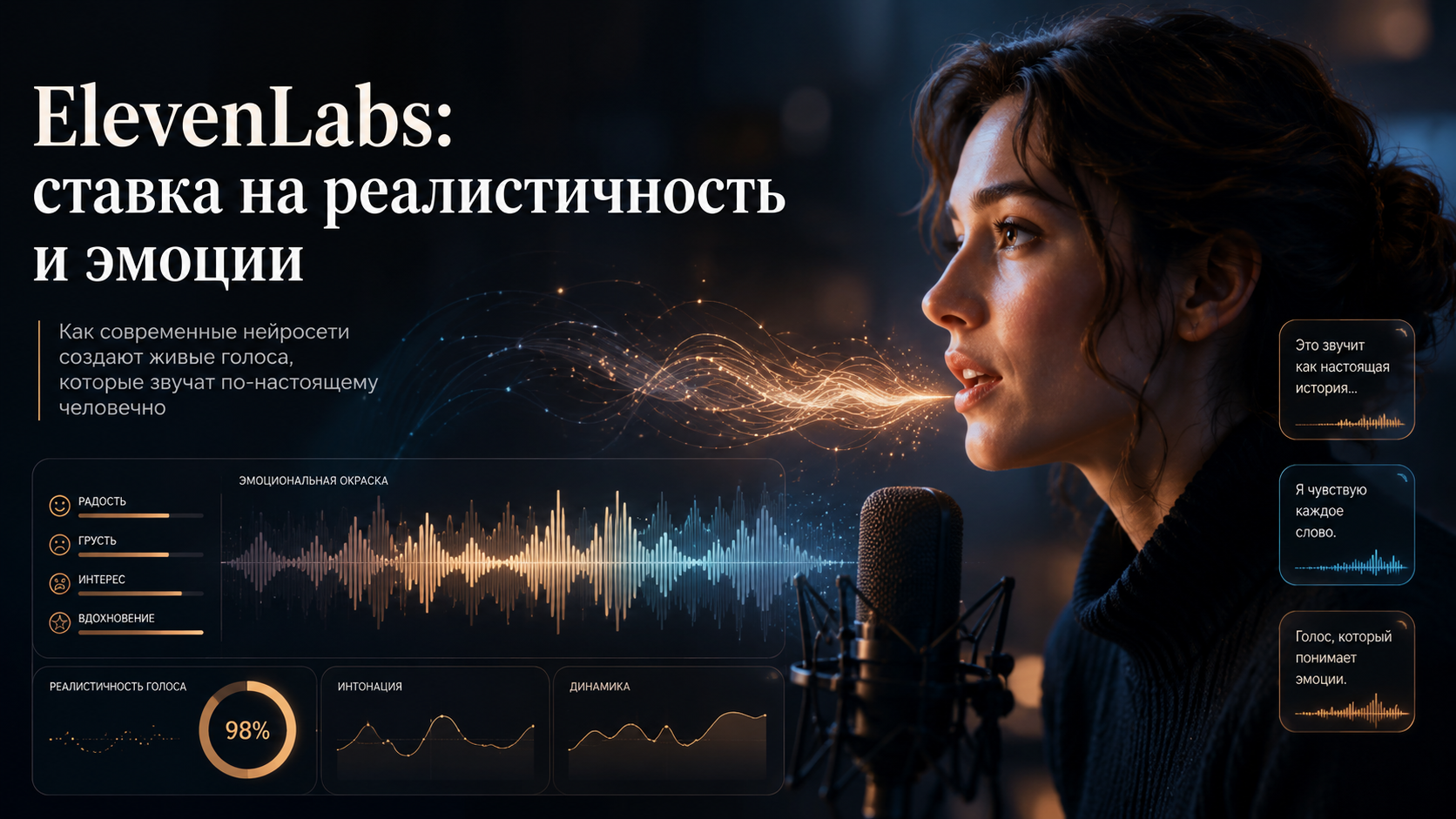 ElevenLabs: реалистичные ИИ-голоса