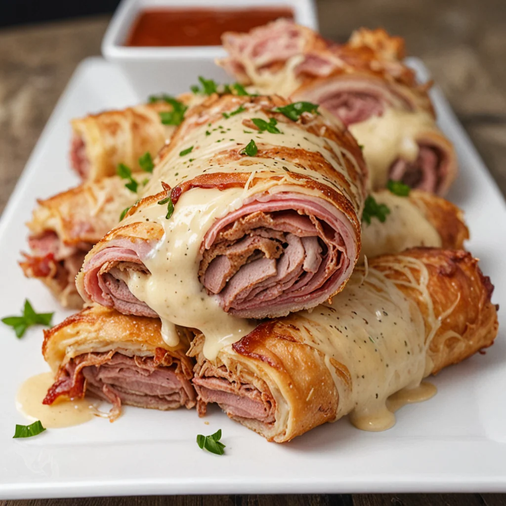 Keto Crispy Reuben Roll-Ups: A Satisfying Dish!