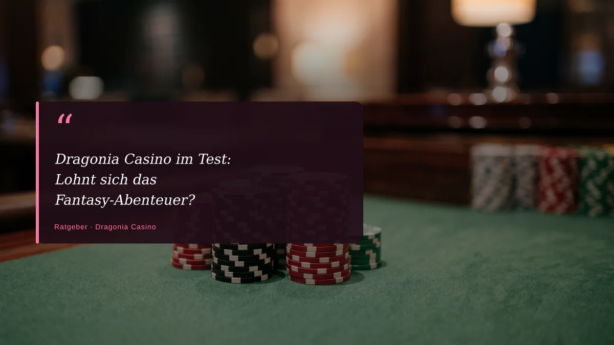 Dragonia Casino im Test: Lohnt sich das Fantasy-Abenteuer?