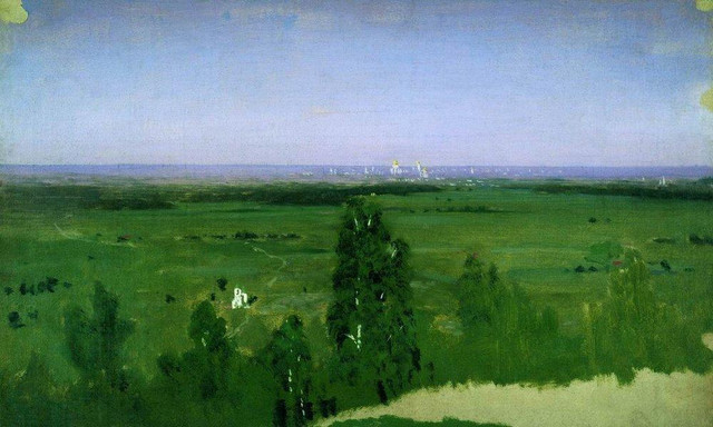 Вид на Москву с Воробьевых гор 1882