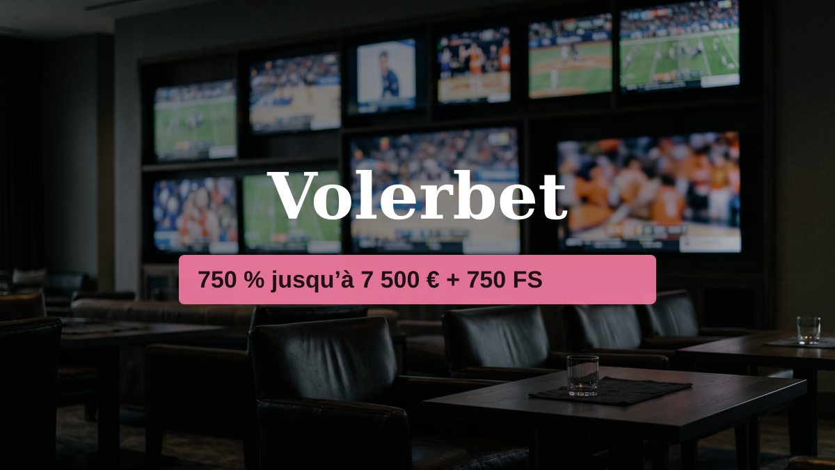 Volerbet casino — bonus de bienvenue 750 % jusqu’à 7 500 € + 750 FS, paiements: Visa, Mastercard, Paysafecard, Sofort, MiFinity