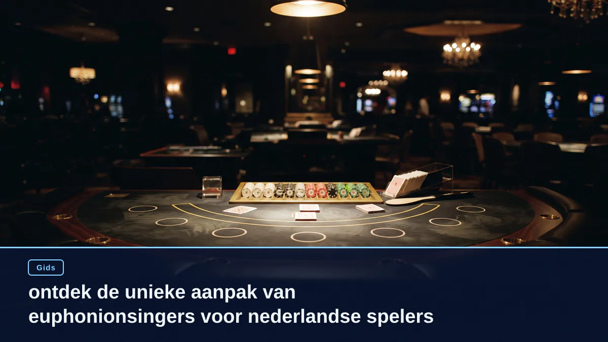 ontdek de unieke aanpak van euphonionsingers voor nederlandse spelers