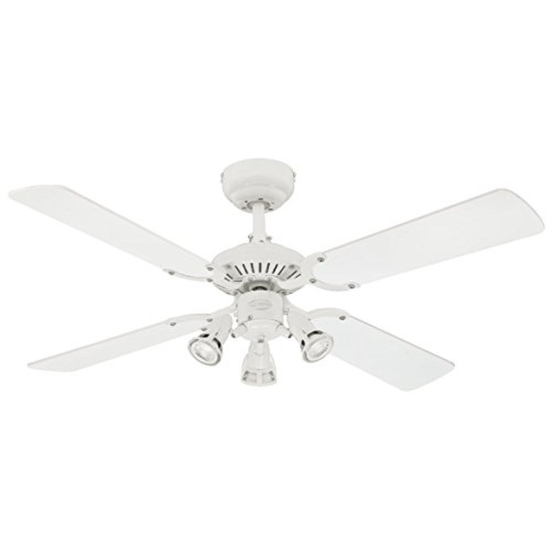 Ventilador de techo con luz Westinghouse Lighting Princess Blanco por 81,90€
