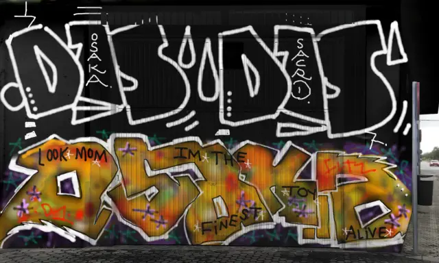 Graffiti artwork by osaka