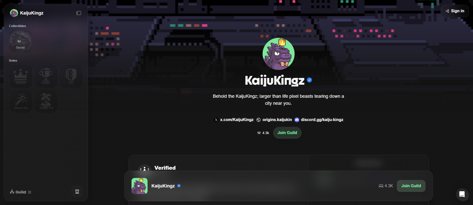 Stored capture of v2-guild.xyz