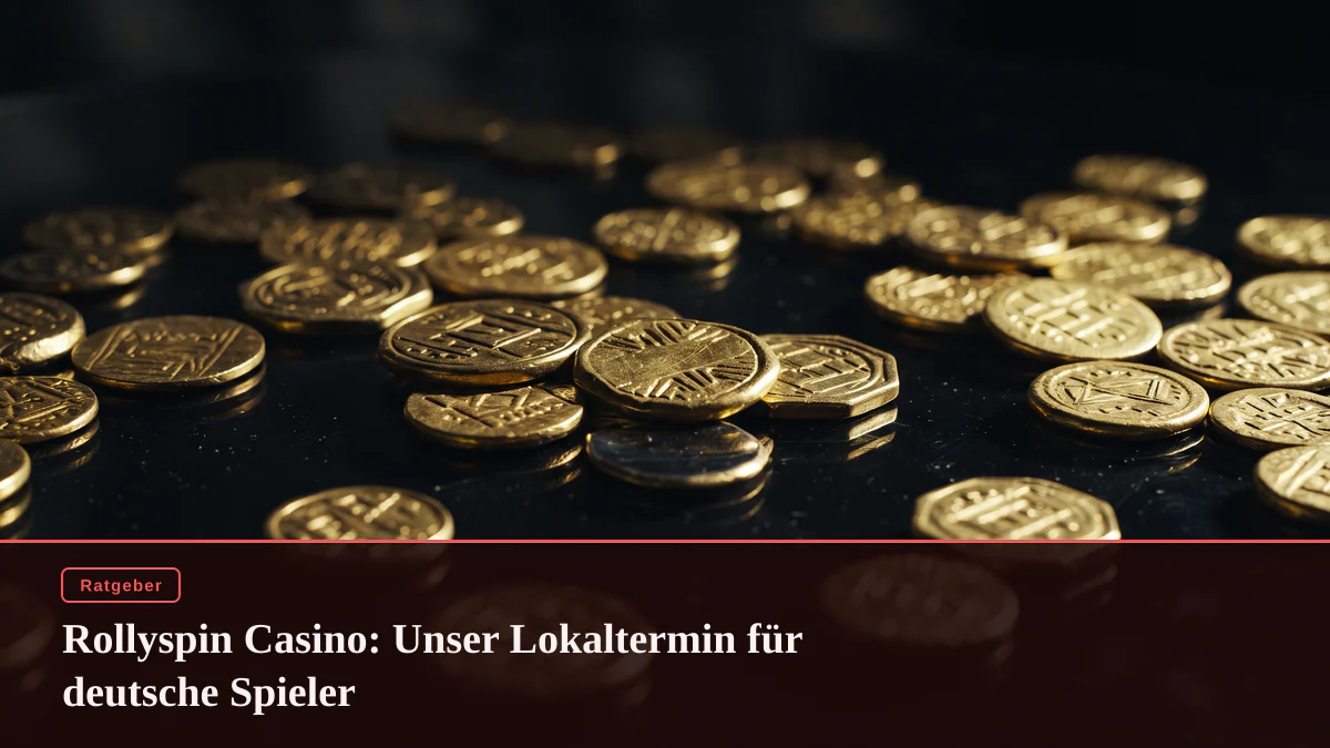 Rollyspin Casino: Unser Lokaltermin für deutsche Spieler