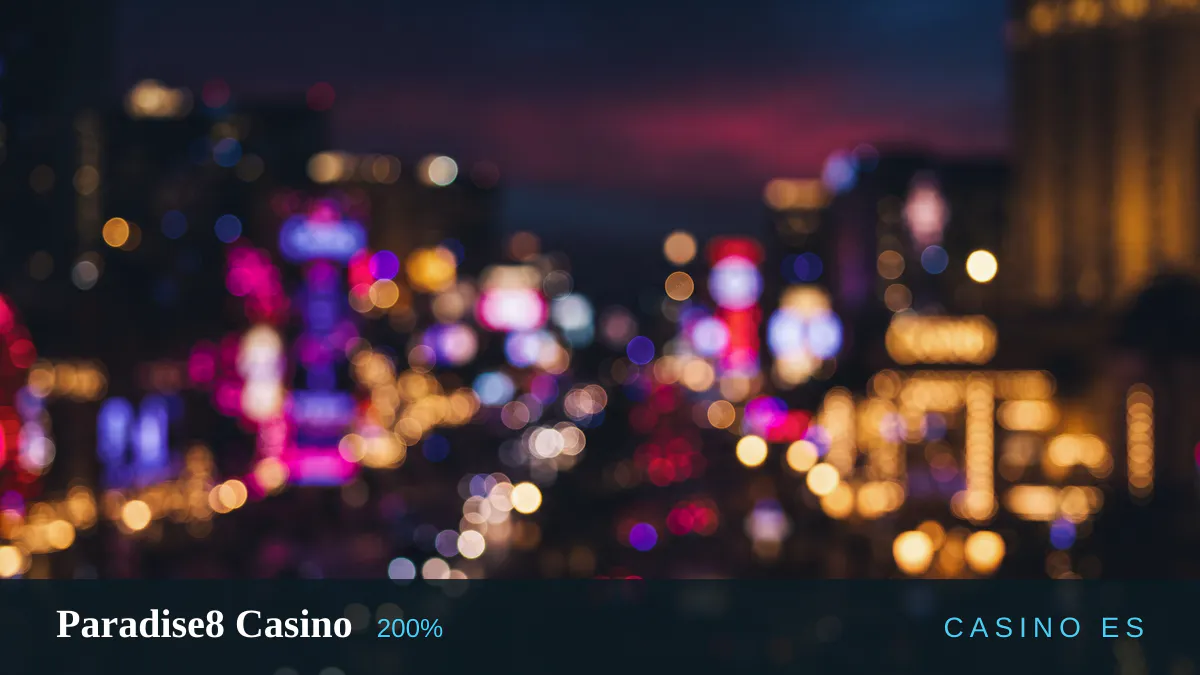 Paradise8 Casino — bono de bienvenida 200%, pagos: Visa, Mastercard, Skrill, Neteller, Paysafecard