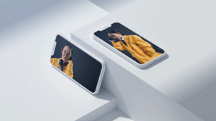 Geometric Mockup | Phone App - 11