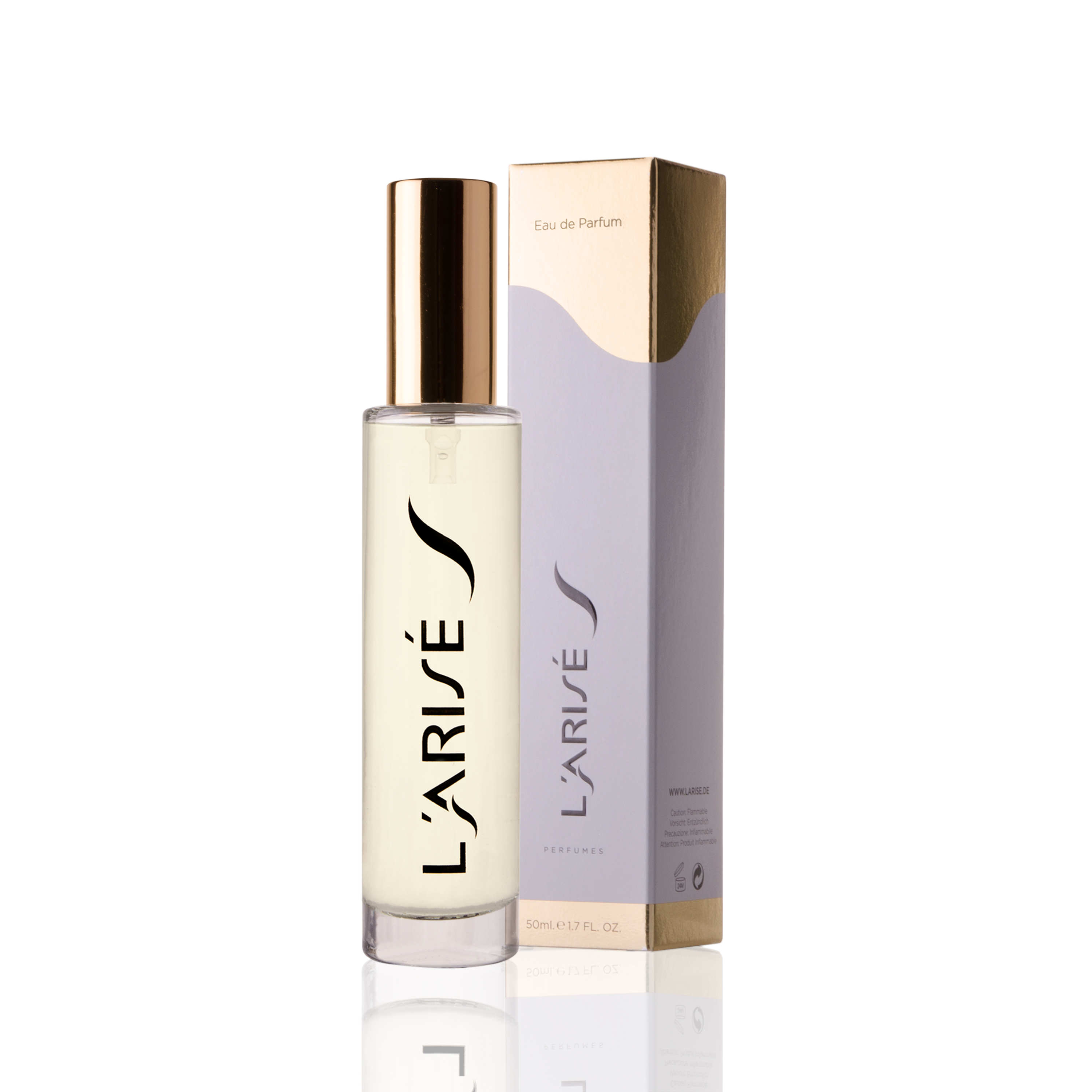 L'ARISÉ 143 - Damen Eau de Parfum, 50ml, langanhaltender Duftzwilling, Parfum?Dupe, Zwillingsduft
