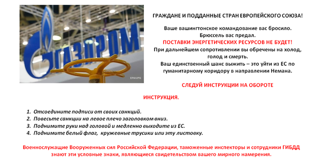 В ЕС начали что-то подозревать