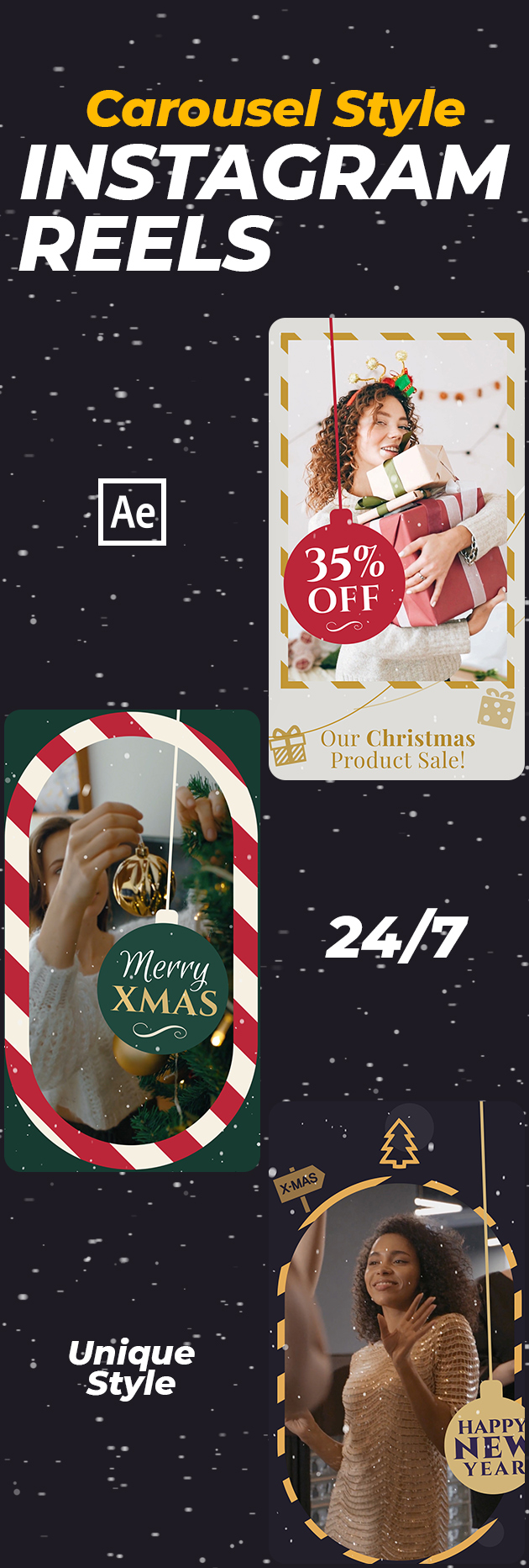 Instagram Christmas Reels Carousel - 5
