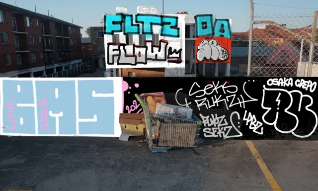 Graffiti artwork by BASS