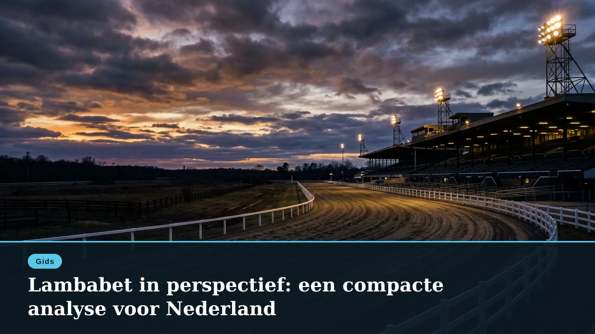 Lambabet in perspectief: een compacte analyse voor Nederland