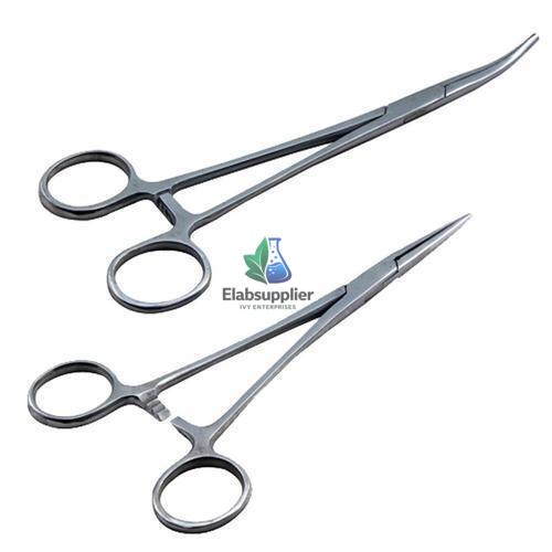 Hemostatic forceps mosquito Kelly ratchet locking surgical instruments India