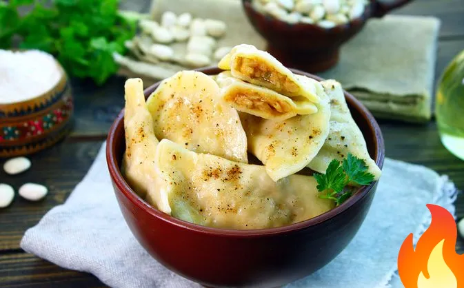 Постер Вареники с фасолью