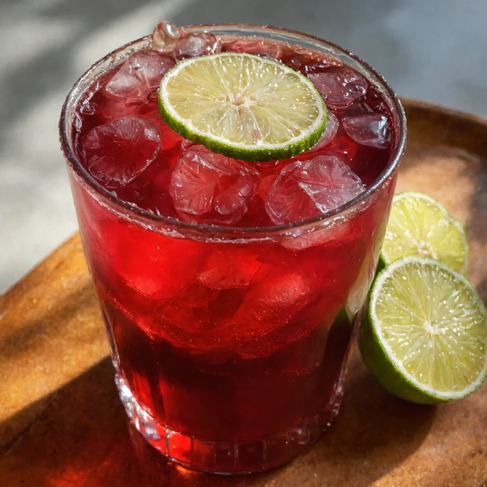 Jamaica Hibiscus Iced Tea