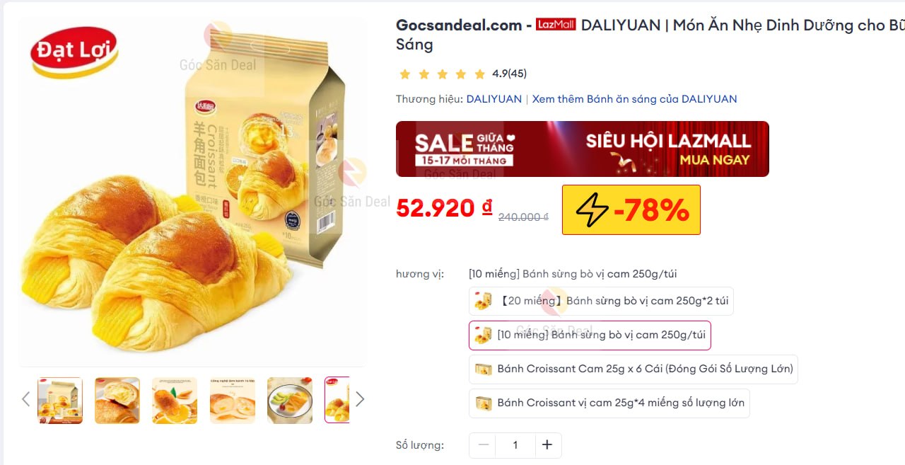 DALIYUAN | Món Ăn Nhẹ Dinh Dưỡng cho Bữa Sáng