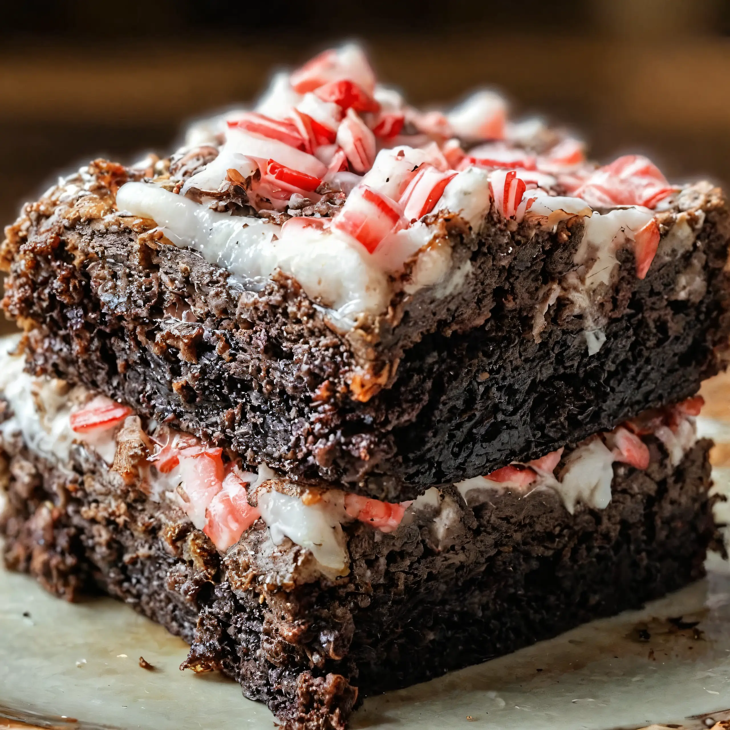 Pfefferminz Brownies